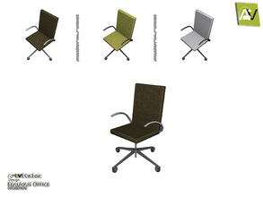 Sims 4 — Beauvais Office Chair by ArtVitalex — - Beauvais Office Chair - ArtVitalex@TSR, Mar 2016