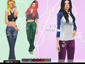Sims 4 — [TS4]_PikooFemPants05 by pikoo — Jeans for your female sims 4 resident. Hope you guys love it. Please dont