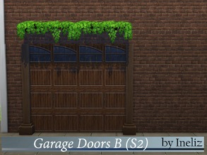 Sims 4 — Garage Doors B (S2) by Ineliz — The right side of the garage door pattern.