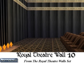 Sims 4 — Royal Theatre Wall 10 by abormotova2 — This is from The Royal Theatre Walls Set in which their are 4 styles of