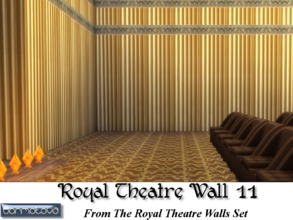 Sims 4 — Royal Theatre Wall 11 by abormotova2 — This is from The Royal Theatre Walls Set in which their are 4 styles of