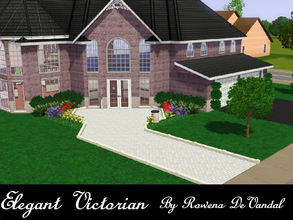 Sims 3 — Elegant Victorian 4 bed 2.5 ba by Rowena DeVandal — Relive the extravagance of a bygone age with the Elegant