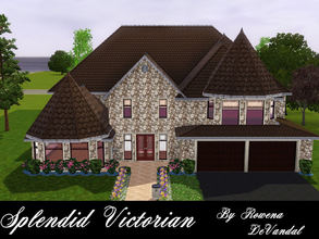 Sims 3 — Splendid Victorian 4 bd 2.5 ba by Rowena DeVandal — Classic style and modern touches are combined perfectly in