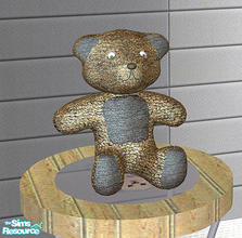 Sims 2 — OpenHouse Jasmine Nursery - Toy Bear by openhousejack — a brown toy bear get mesh at