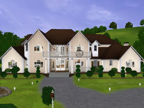 Sims 3 — Puppe's Family Dream House by KaMiojo_ — This house has large external and internal space, it has two floors,