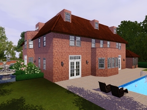 Sims 3 — 2691 Hampstead High Street by burnttoast24 — Large family home with a kitchen, dining room, family room, living