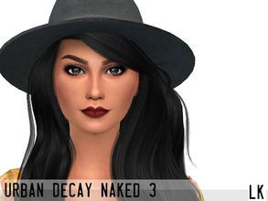 Sims 4 — LK | Urban Decay Naked 3 | 12 Colors by Lovely_Kristy — The complete palette.