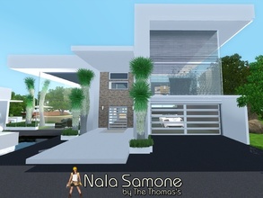 Sims 3 — Nala Samone by thethomas04 — A home for my Grandaughter one Bedroom masterpiece 2 stories complete with full