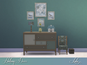 Sims 4 — Hallway Decor Set by Lulu265 — A small set of decor items to fill up that empty hallway space , a calming