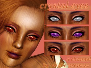 Sims 3 — crystal eyes by niobe cremisi by niobe_cremisi — crystal eyes by niobe cremisi: -3 channel recolorable