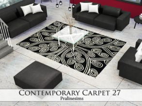 Sims 4 — Contemporary Carpet 27 by Pralinesims — By Pralinesims