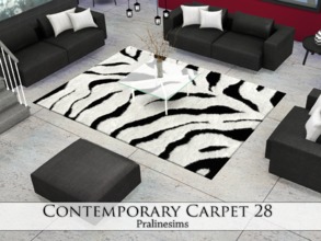 Sims 4 — Contemporary Carpet 28 by Pralinesims — By Pralinesims
