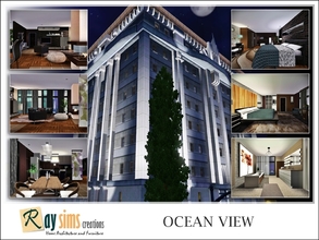 Sims 3 — Ocean View by Ray_Sims — Named when they had an ocean view, these apartments are moderately priced and