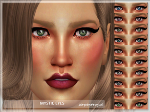 Sims 4 — Mystic Eyes by Serpentrogue — 10 colours teen to elder Male/female