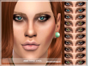Sims 4 — Amethyst Eyes by Serpentrogue — -10 colours -Female/ Male -Teen to Elder