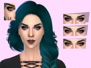 Sims 4 — LK | Kat Von D | Mi Vida Loca | 24 Colors by Lovely_Kristy — This is a absolute must have! From your day to day