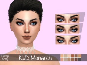 Sims 4 — LK | Kat Von D | Monarch | 12 Shades by Lovely_Kristy — Beautiful neutral eyeshadows. perfect for any time of