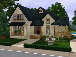 Sims 3 — Villa Carmen by gabi892 — Villa Carmen small family Villa with 2 floors. This house is combination of
