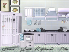 Sims 4 — Kirchen Sassi 2 by Pilar — classic kitchen