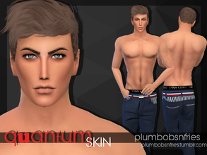 Sims 4 — PnF | Quantum Skin by Plumbobs_n_Fries — Skin Overlay Male TM to EM Includes Custom Thumbnail Enjoy XD