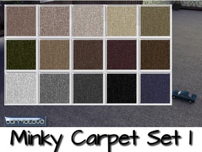 Sims 4 — Minky Carpet Set 1 by abormotova2 — Set 1 of Minky Carpets which includes 15 shades.