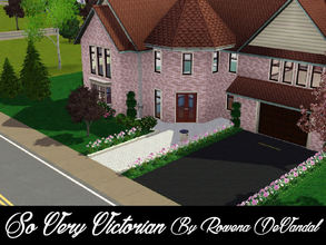 Sims 3 — So Very Victorian 3 bed 4 bath by Rowena DeVandal — The elegance. The extravagance. This house is So Very