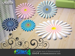 Sims 4 — Little Bubbles - Mat by SIMcredible! — by SIMcredibledesigns.com available at TSR __________________ * 5 colors