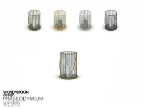 Sims 4 — Praseodymium Candle by wondymoon — - Praseodymium Garden - Candle - Wondymoon|TSR - Creations'2016