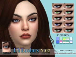 Sims 4 — Jeremy Eyecolors N_2 (m/f/ch) by jeremy-sims92 — Eyecolors N_2 for all genders (male, female, child) 12 colors