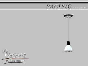 Sims 4 — Pacific Heights Ceiling Fixture by NynaeveDesign — Pacific Heights Dining Room - Ceiling Fixture Located in: