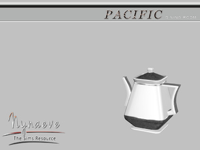 Sims 4 — Pacific Heights Teapot by NynaeveDesign — Pacific Heights Dining Room - Teapot Located in: Decor - Clutter