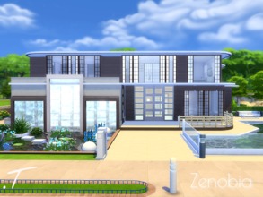 Sims 4 — Zenobia by Torque3 — Zenobia Modern meets Oriental. Three bedrooms, 2 bathroom, 2 hallways, entry way, kitchen,