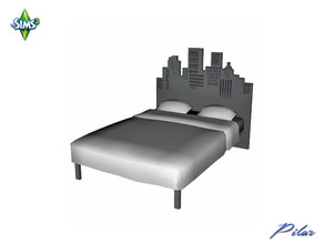 Sims 3 — SkyWalk BedDouble by Pilar — Creado por _Pilar