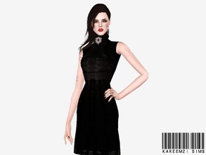 Sims 3 — Gothic Victorian Lace Dress by KareemZiSims2 — An antique styled dress that is made of a unique pattern from