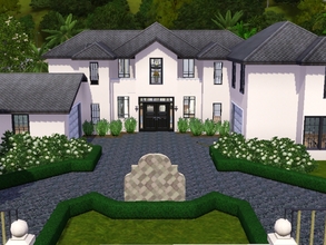 Sims 3 — 68 Blume St by burnttoast24 — Large home with open plan formal living and dining. Kitchen, further living room,