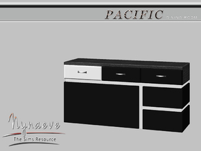 Sims 3 — Pacific Heights Buffet by NynaeveDesign — Pacific Heights Dining Room - Buffet Located in: Surfaces -