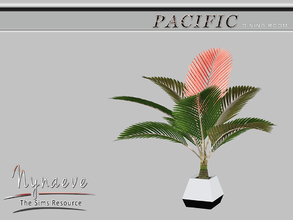 Sims 3 — Pacific Heights Potted Palm by NynaeveDesign — Pacific Heights Dining Room - Potted Palm Located in: Decor -