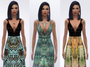 Sims 4 — TatyanaName - Dress 05 (Luxury Party needed) by TatyanaName2 — The clothing category: everyday, formal, party,