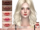 Sims 4 — S-Club WM thesims4 Lipstick 26 by S-Club — Lipstick for female, 5 colors inside, hope you like , thank you.