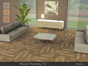 Sims 4 — Wood Flooring 02 by Neferu2 — Wood flooring_4 color options