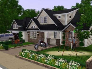 Sims 3 — Villa Paris by gabi892 — Villa Paris This house is combination of traditional and modern style. Perfect for