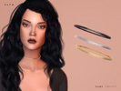 Sims 4 — Shay Choker by SLYD — - 3 colors ** New mesh by me. ** Recolor is allowed but PLEASE DO NOT include the mesh.