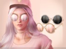 Sims 4 — toksik - Miss Jackson Sunglasses by toksik — - 10 colours - Female only Enjoy^^