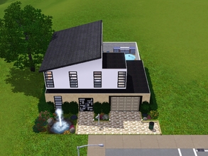 Sims 3 — Morning Glory by dommmi12 — Morning Glory is modern, luxurious starter villa, with one spacious bedroom and two