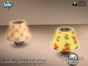 Sims 3 — gantz table lamp by jomsims — gantz table lamp