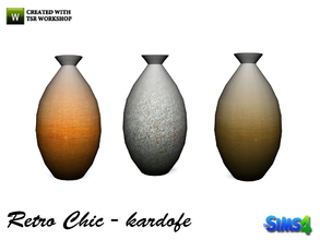 Sims 4 — kardofe_Retro Chic_Vase by kardofe — Nice garden in three different colors