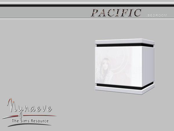 Sims 4 — Pacific Heights Shelf V3 by NynaeveDesign — Pacific Heights Bedroom - Shelf V3 Located in: Surfaces - Displays