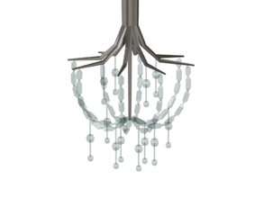 Sims 4 — Emerson Chandelier  by sim_man123 — A contemporary beaded chandelier, as part of my Emerson Dining Room.