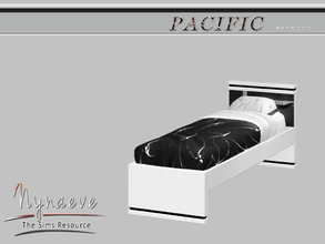 Sims 3 — Pacific Heights Single Bed by NynaeveDesign — Pacific Heights Bedroom - Single Bed Located in: Comfort - Beds