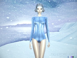 Sims 4 — TigerDreams body by Watson349 by Watson349 — An armor-esque looking body, with really heavy shine so you can be